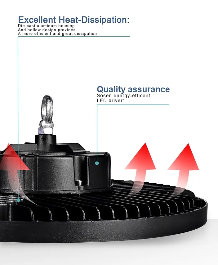 Đèn UFO HighBay Light Series B KG-LHB-200W-B