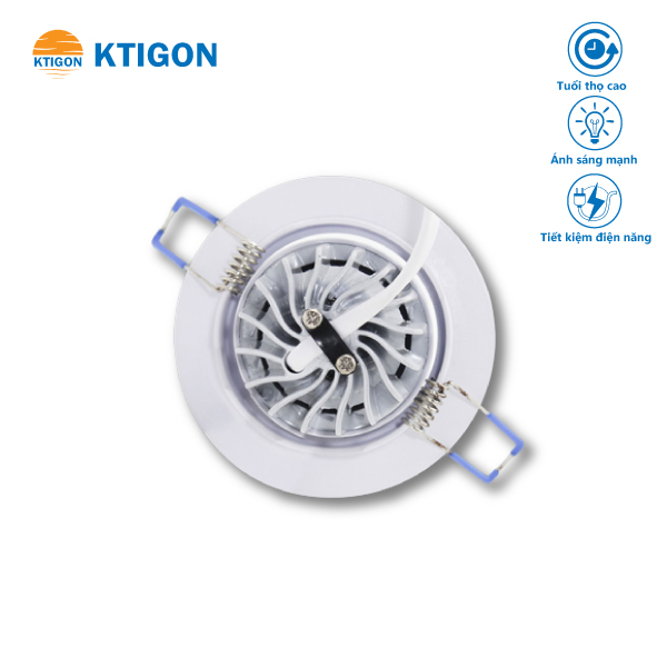 Đèn Led DownLight 5W âm trần KGLED-DLAT05