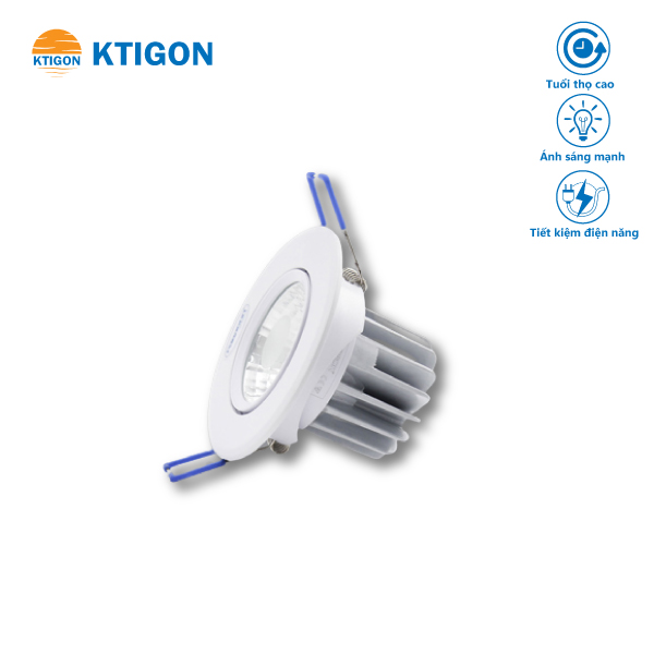 Đèn Led DownLight 5W âm trần KGLED-DLAT05