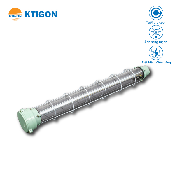 Máng đèn chống nổ lắp bóng Tube KGLED-CNBT