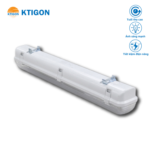 Bộ đèn chống ẩm - chống bụi 0,6M KGLED-CA01