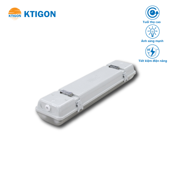 Bộ đèn chống ẩm - chống bụi 0,6M KGLED-CA07