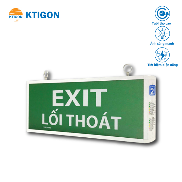 Đèn exit thoát hiểm KGLED-EX2N