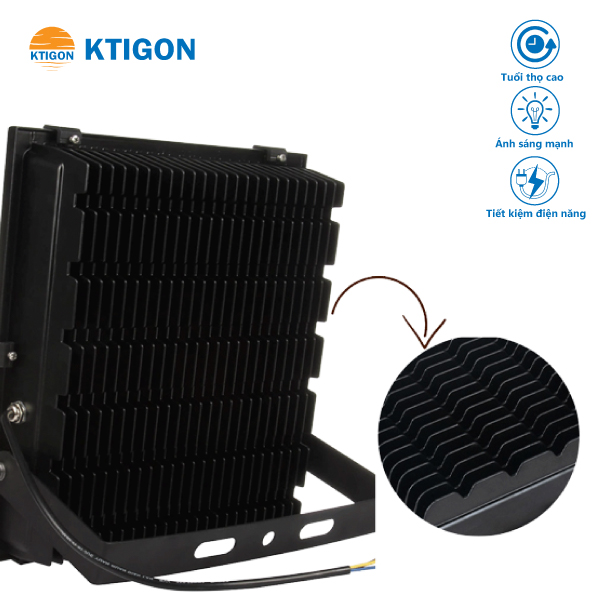 Đèn pha Led COB IP66 20W 5054 KGLED-DP20