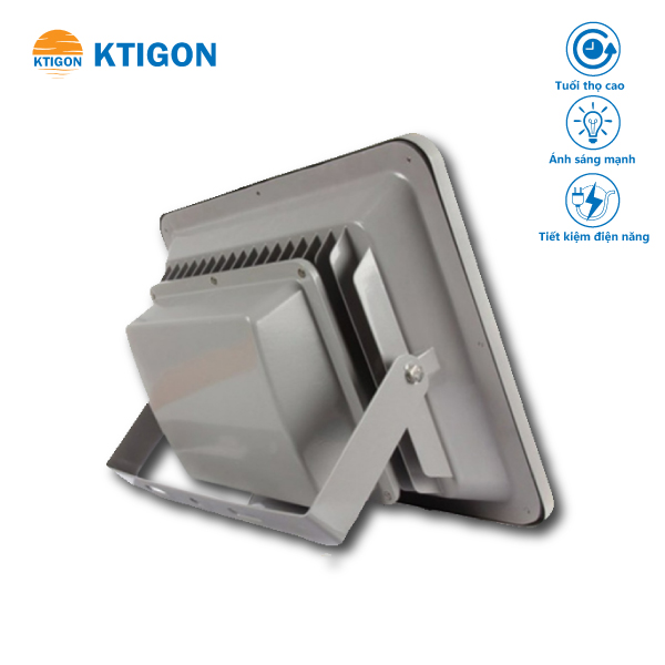 Đèn pha Led vỏ xám 100W KGLED-VX100